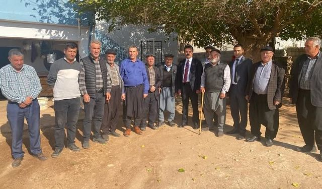 Kaymakam Arslan, Akdurak Köyünü Ziyaret Etti