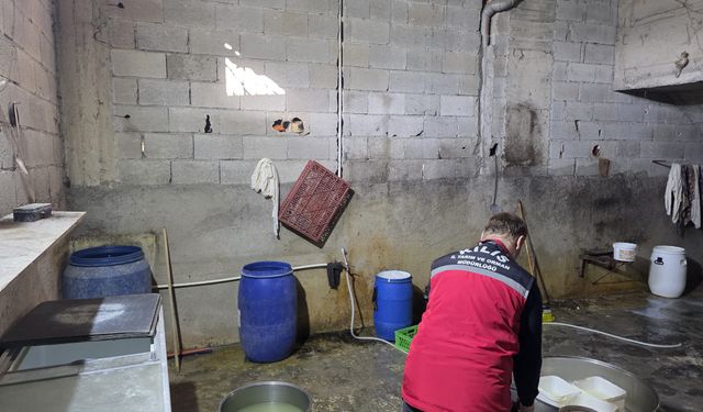 Kilis’te hijyen kurallarını aşan imalathane kapatıldı