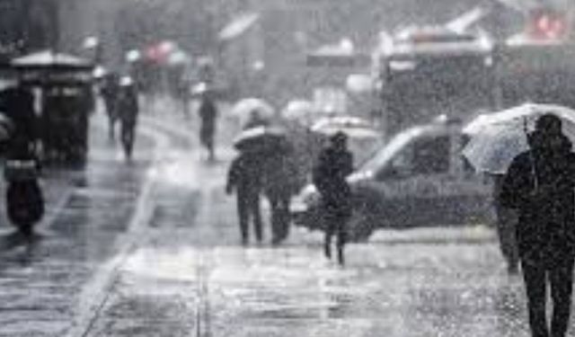 Meteoroloji 32 il için sağanak uyarısı verdi