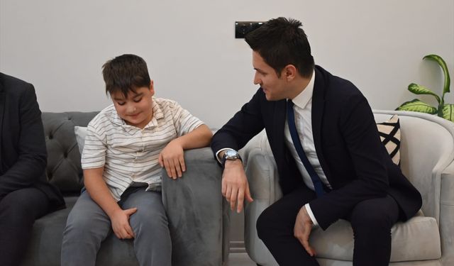 Nusaybin Kaymakamından DMD hastası çocuğa sürpriz