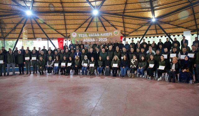 Kadirli'de 'Yeşil Vatan Kampı' Tamamlandı