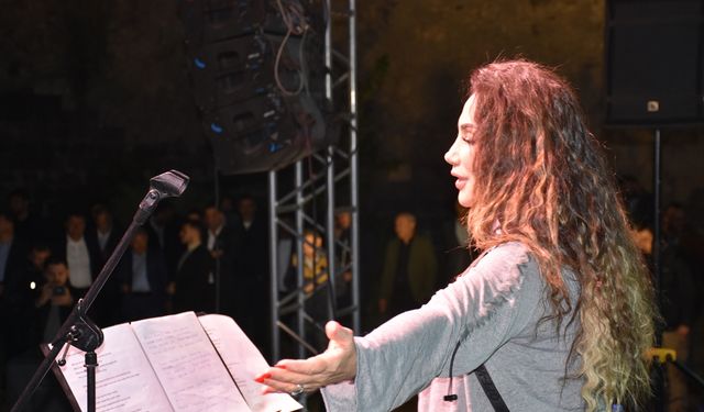 Rojin, Şırnak'ın Cizre ilçesinde konser verdi