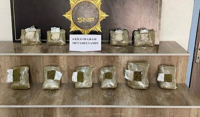 Şanlıurfa'da narkotik operasyonunda 2 şüpheli yakalandı