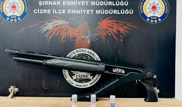 Bir eve pompalı tüfekle ateş açan şüpheli yakalandı