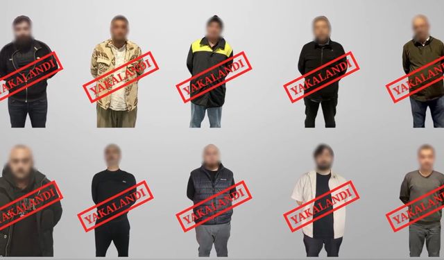 Yurt Dışına Kaçan 10 Suçlu Ülkeye Getirildi