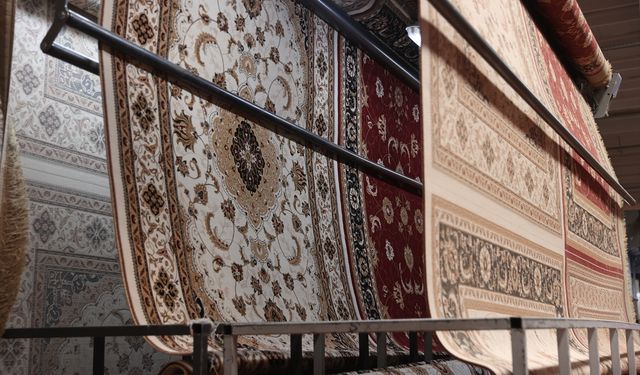 Türkiye'de 10 halıdan 9'u Gaziantep'te üretiliyor