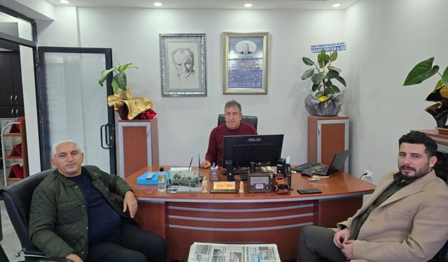 Türkay Gazetesi’nden, gazetemize Ziyaret