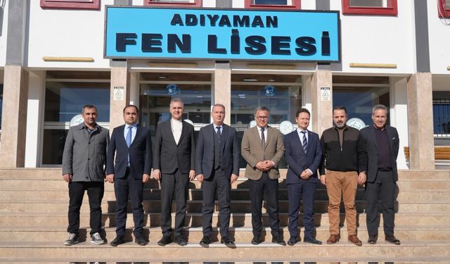 Millî Eğitim Müdüründen Fen Lisesine Ziyaret