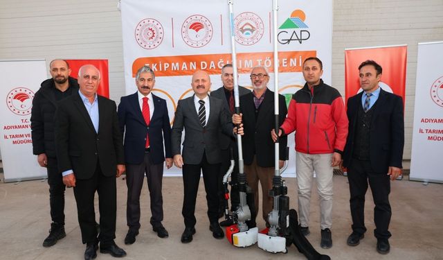 Adıyaman'da çiftçilere araç-gereç desteği verildi
