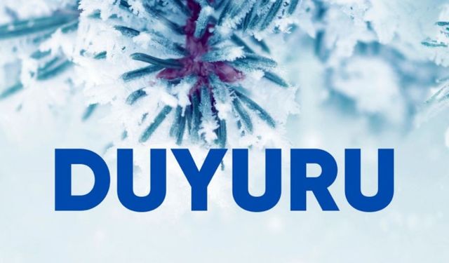 Kar ve buzlanma ihtimali nedeniyle yarın okullar tatil