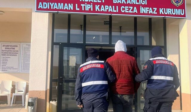 Adıyaman'da hapis cezası bulunan 2 kişi yakalandı