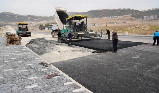 Adıyaman’da Okul Bölgesi Asfaltlanıyor!