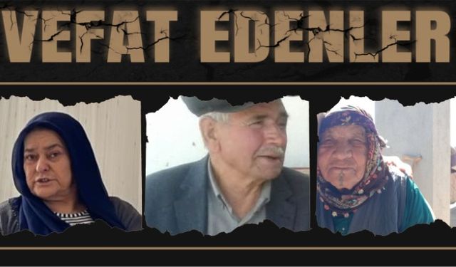 Besni’de Bugün Vefat Edenler - 20.12.2025