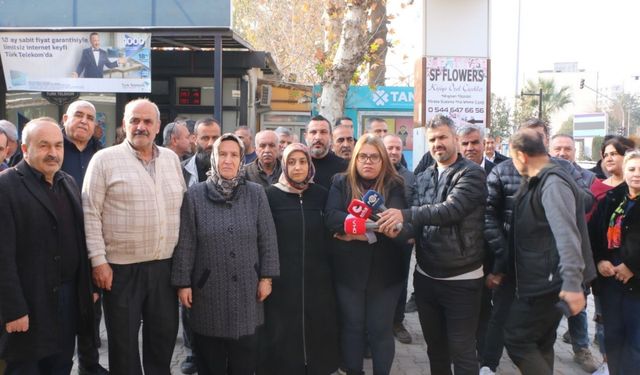 Adıyaman'daki Balıkesir Çarşısı esnafından tahliye tepkisi