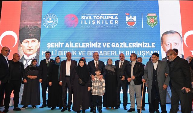 Diyarbakır'da Şehit Aileleri ve Gazilerle Buluşma Etkinliği