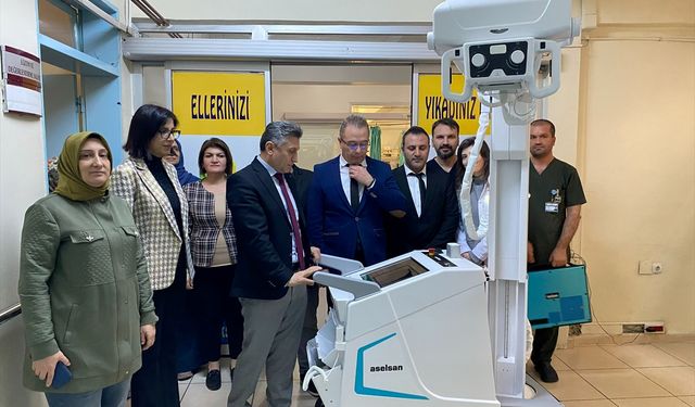Gaziantep'te mobil dijital röntgen cihazı hizmete girdi