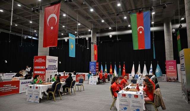Gaziantep'te Türk Dünyası Satranç Şampiyonaları başladı