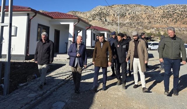 Gölbaşı Kaymakamı Algın, Köylerde İnceleme Yaptı