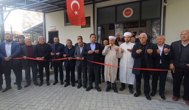 Gölbaşı'nda Abdurrahman Esen Örenli Camii açıldı