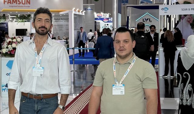 Karmod Dubai'deki fuarda plastik yapı ürünlerini tanıttı