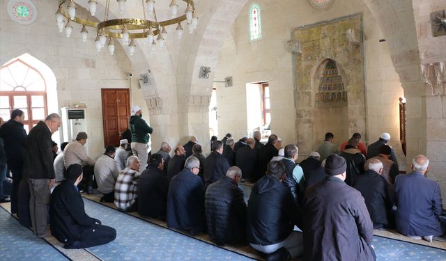Kilis'te restore edilen cami hizmete devam ediyor