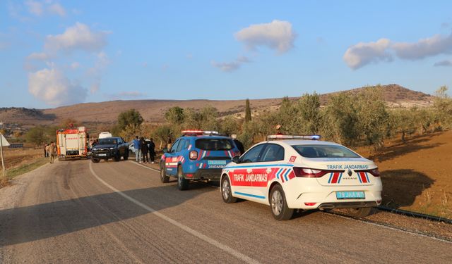 Kilis'te 3 yaralı trafik kazası.