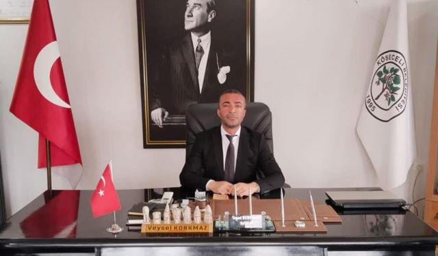 Köseceli Belediye Başkanı Korkmaz'dan yeni yıl mesajı