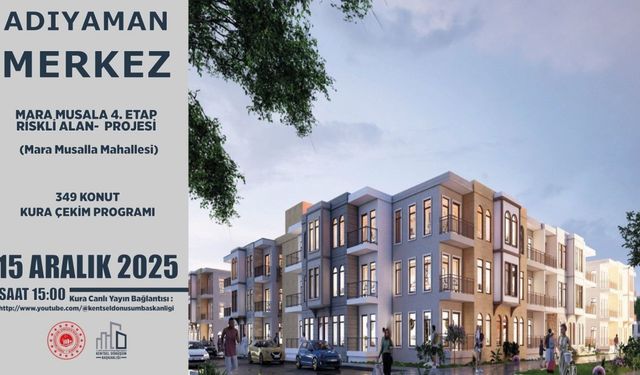 Mara Musalla 4. Etap'ta 349 Konut İçin Kura Çekimi
