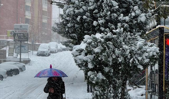 Mardin'de kar yağışı yaşamı zorlaştırdı