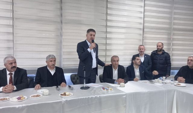 Milletvekili İshak Şan'a Kahta'da Yoğun İlgi