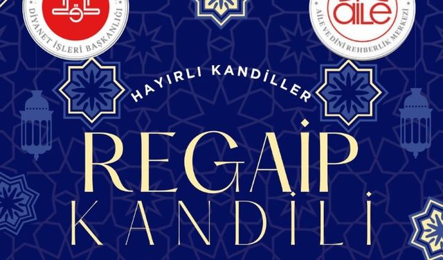 Müftülükten Regaip Kandili İçin Kadınlara Özel Etkinlik