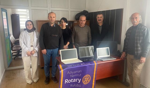 Rotary Kulüplerinden Adıyaman’a Eğitim Desteği