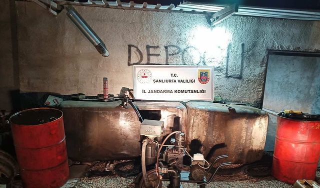 Akçakale’de 1270 Litre Kaçak Akaryakıt Ele Geçirildi