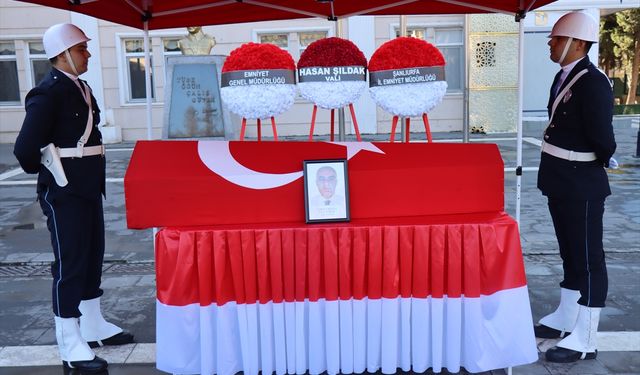 Polis Memuru Karataş, son yolculuğuna uğurlandı