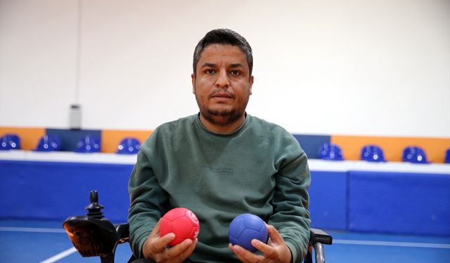 Kas erimesi hastası, boccia sayesinde hayata tutundu