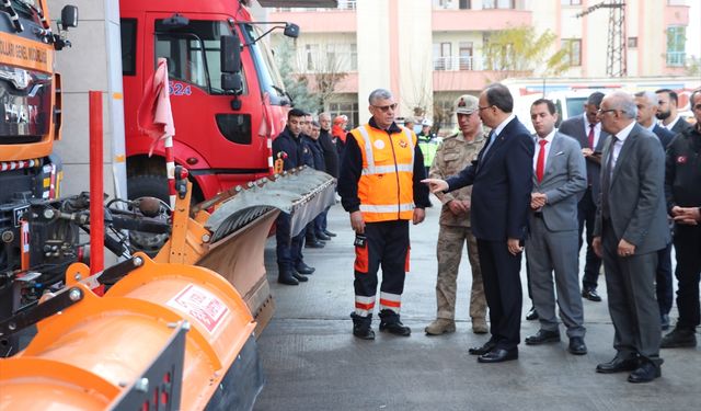 Siirt'te karla mücadele tedbirlerine ilişkin açıklama