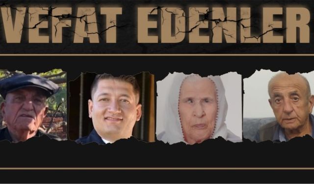 Besni’de Bugün Vefat Edenler 09.12.2025