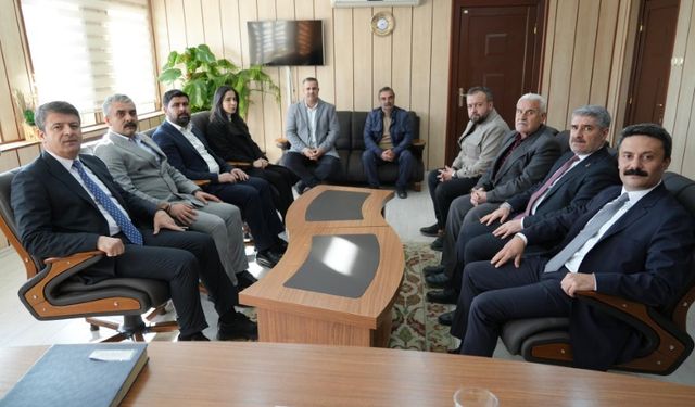 Abdurrahman Tutdere’den Kaymakam Aslan’a Ziyaret