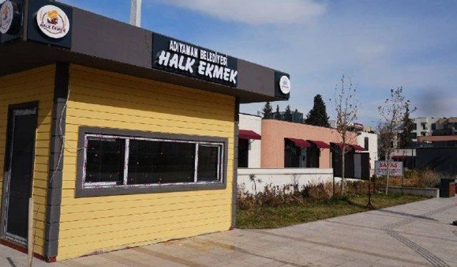 Adıyaman’da Halk Ekmek Hizmeti Başlıyor