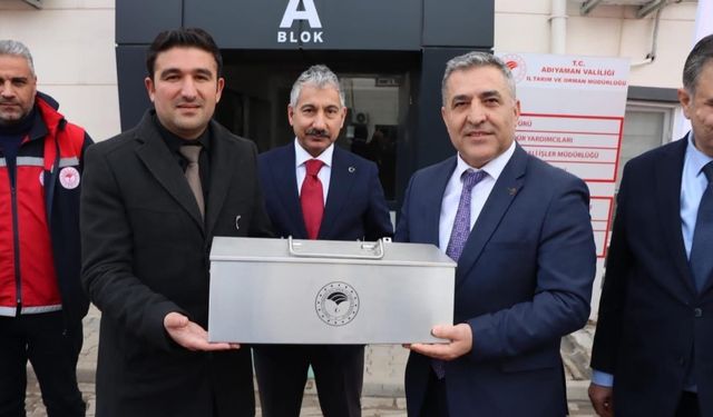 Adıyaman'da İlçe Müdürlüklerine Malzeme Tedarik Edildi