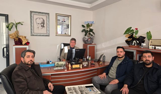 Anahtar Parti Teşkilatı’ndan Gazetemize 10 Ocak Ziyareti