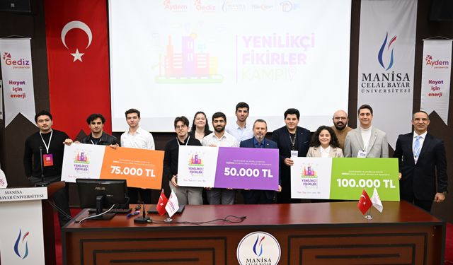 Gençlerin bilimsel projeleri ödüllendirildi