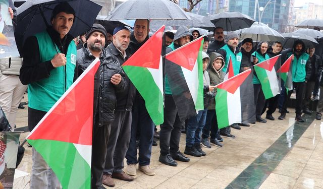 Batman'da Kudüs ve Gazze'ye destek etkinliği