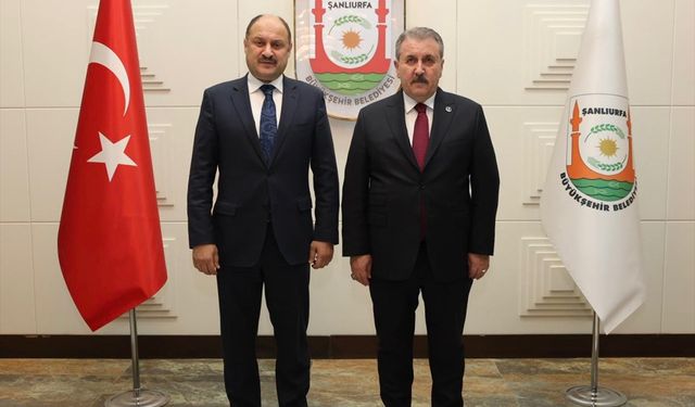 BBP Genel Başkanı Destici, Şanlıurfa'da ziyaretlerde bulundu