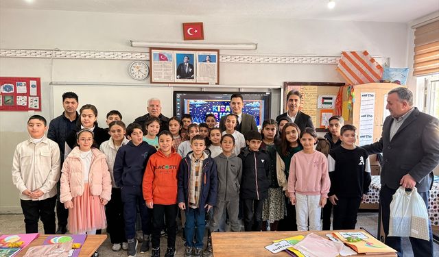 Çermik'te öğrenciler karne heyecanı yaşadı