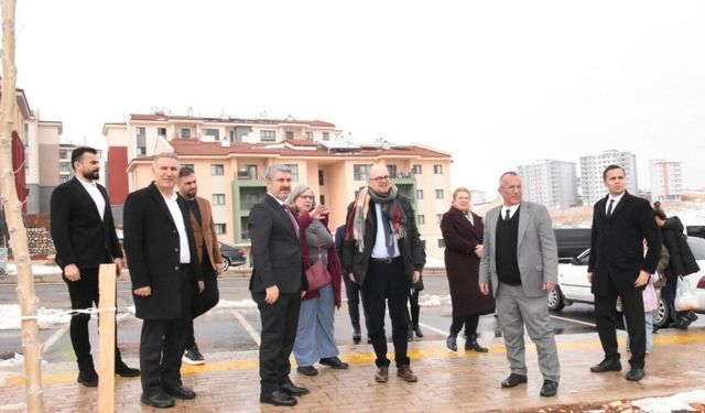 Fransa'dan konuk belediyeciler Besni'de