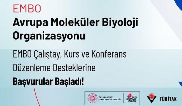 EMBO Çalıştay, Kurs ve Konferans Destekleri Başladı