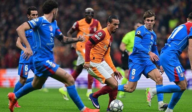 Galatasaray, Atletico Madrid ile 1-1 Berabere Kaldı