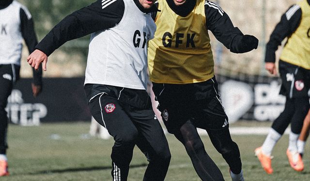 Gaziantep FK, Konyaspor maçının hazırlıklarına devam etti