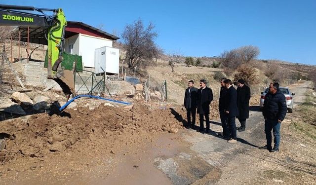 Kaymakam Aslan, Kızılhisar Köyü’nde İnceleme Yaptı